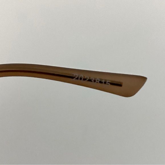 ZENNI Bundle of 2 Honey Amber Translucent Light Brown Oval Acetate Glasses - Picture 7 of 12